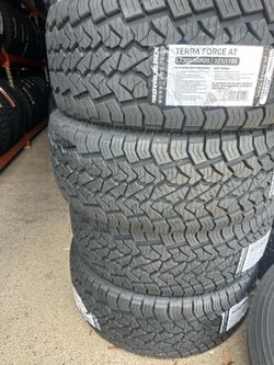 3055520 all terrain tires install balance