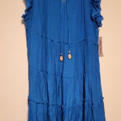 Blue Dress Size 2X 