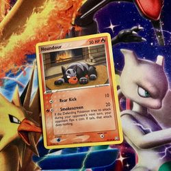 Pokemon Houndour Team Rocket Returns 59/109 card 2004