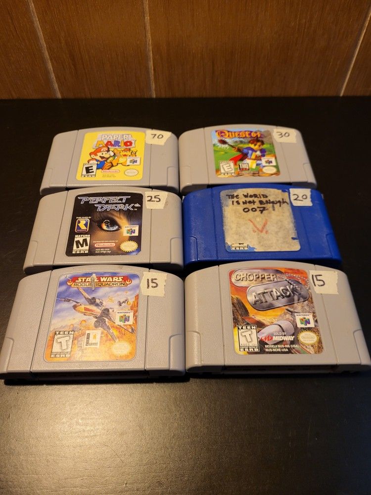 Nintendo 64 Games N64