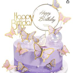 Butterfly Cake Topper!