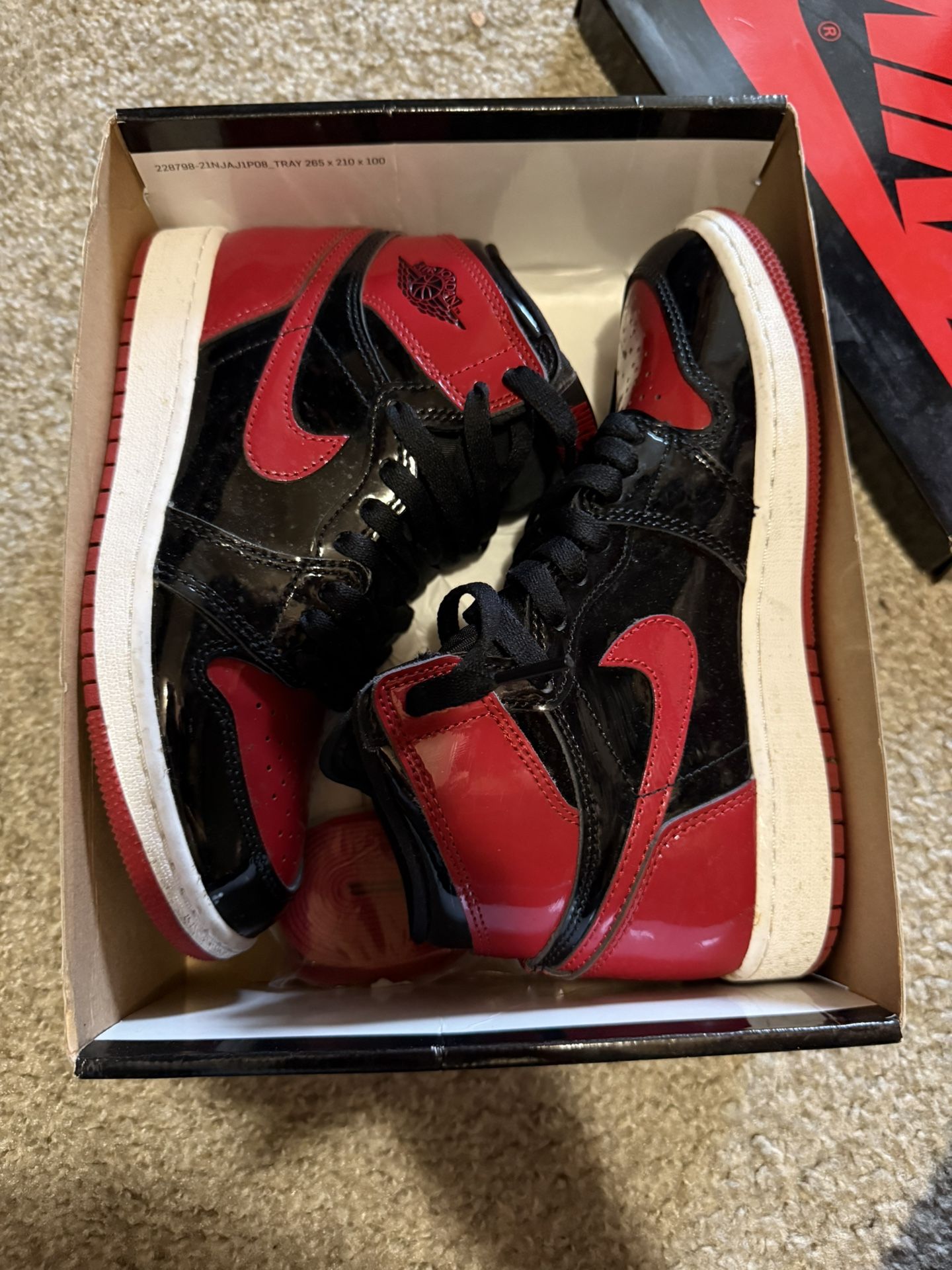 Patent Leather Jordan 1