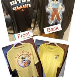DRAGÓN BALL T-SHIRTS LOT Of 7