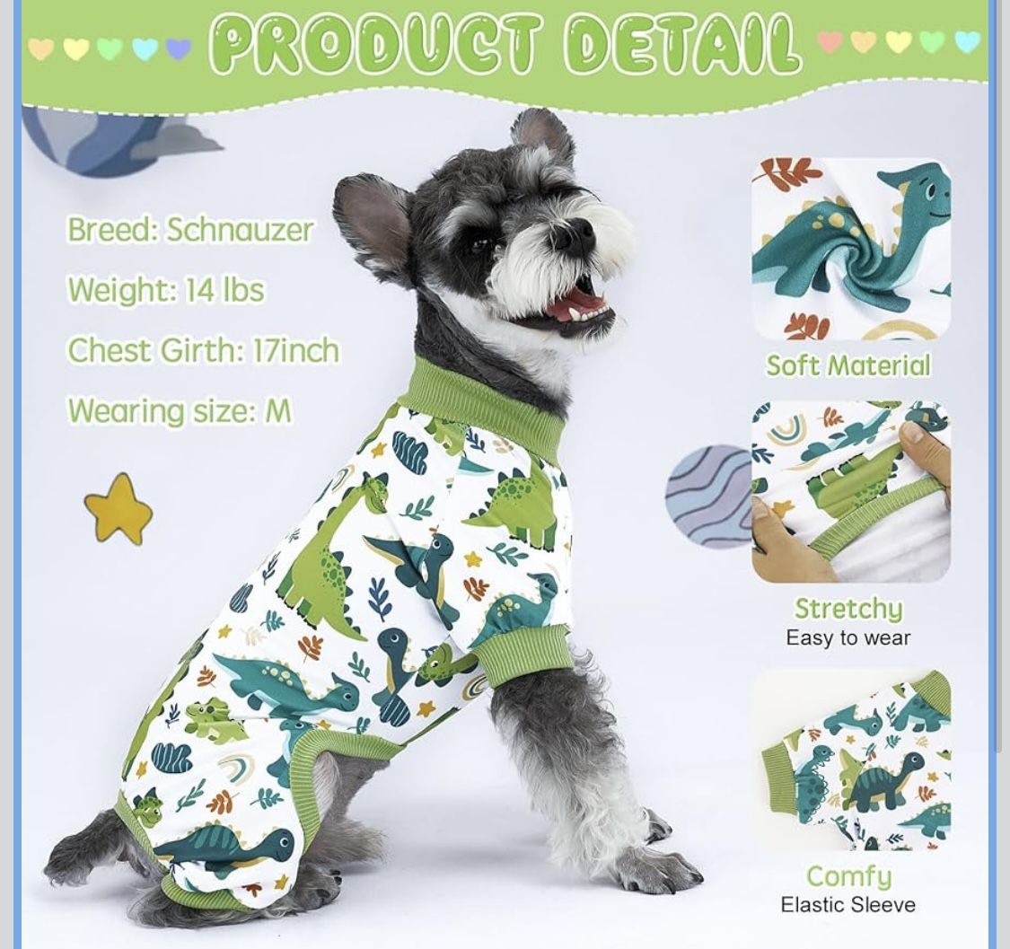 XPUDAC Dog Pajamas Comfy Strechy Doggie Pjs Puppy Clothes For Small Medium Dogs Boy Girl Cat Pet Outfits, 2XL
