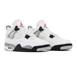 Air Jordan White Cement 4 Sz 9.5