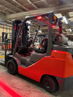 2020 TOYOTA 8FGCU35 forklift for sale, 8,000 lb capacity,3 stage, side shift