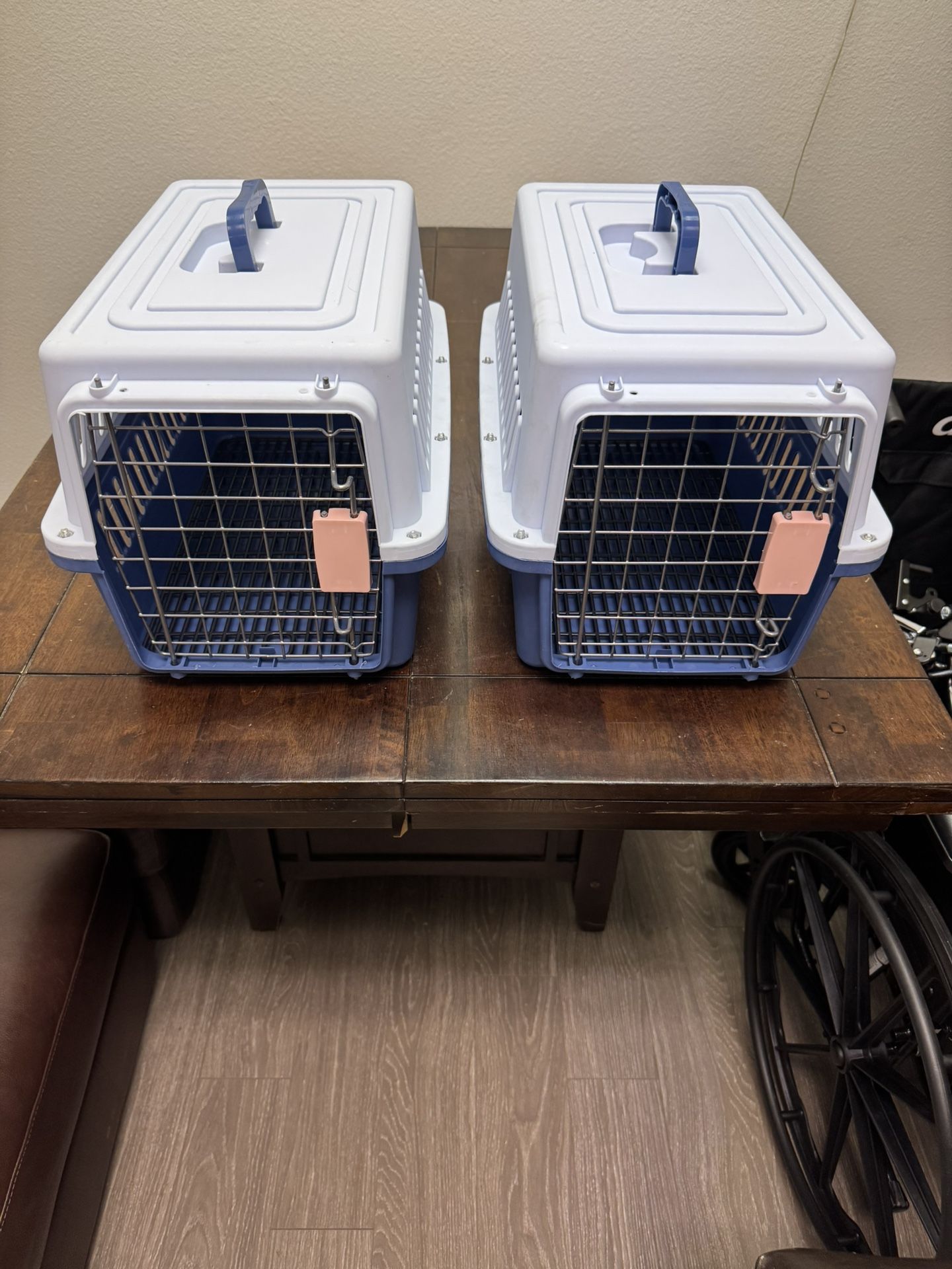 New / 2 Small Cat / Bunny / Other Animal Carrier - 19” Long