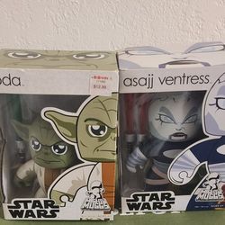 Yoda And Asajj Ventress Mighty Muggs Star Wars