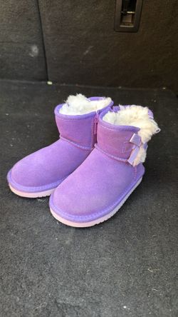 Kids Koolaburra by UGG Victoria Mini Boots - Purple (Size 8 Toddler)