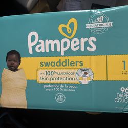 PAMPERS swaddlers