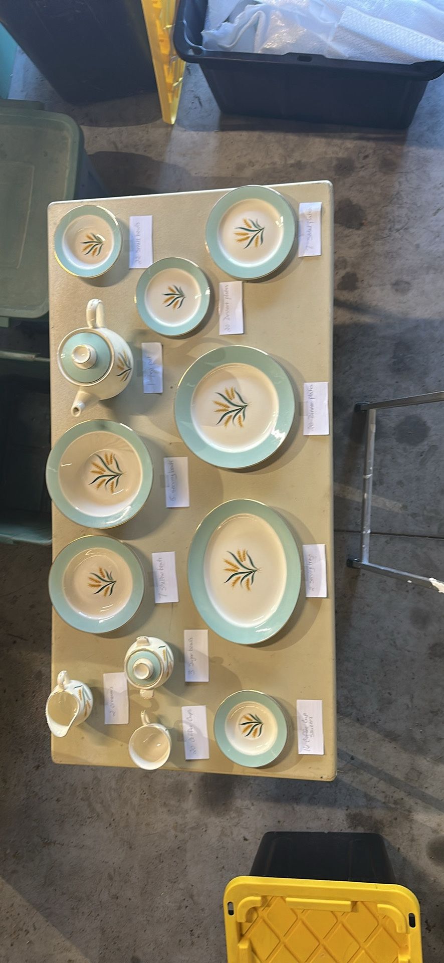 Mid-Century Modern Viking China set