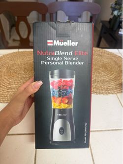 Brand New Mueller NutraBlend Elite Personal Blender