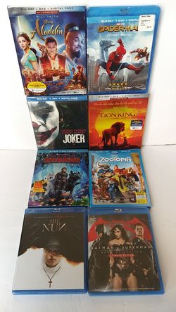 4k&Blu-Ray Movies an Some DVDs, Most Are New&Sealed Different Prices From $10 to $25 Look All 4 Pages Of Photos