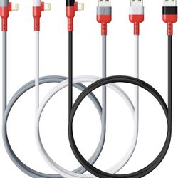 Colorful iPhone Charger 3 Pack