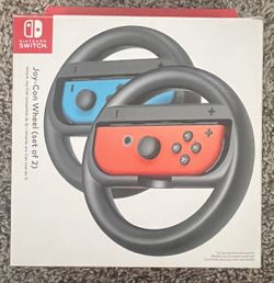 Nintendo Switch Wheels (please Read Description)