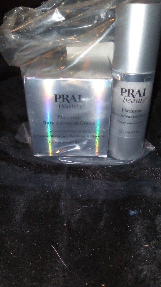 Prai Beauty, Platinum Rare Advanced Creme & Serum