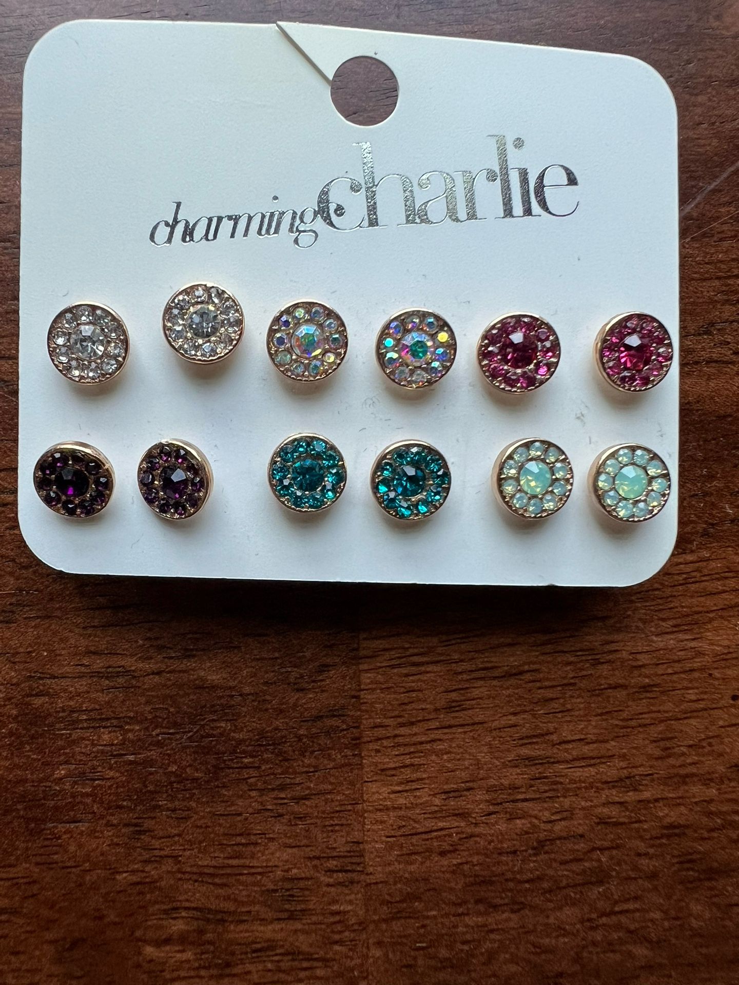 New Set Of Six Earrings.
