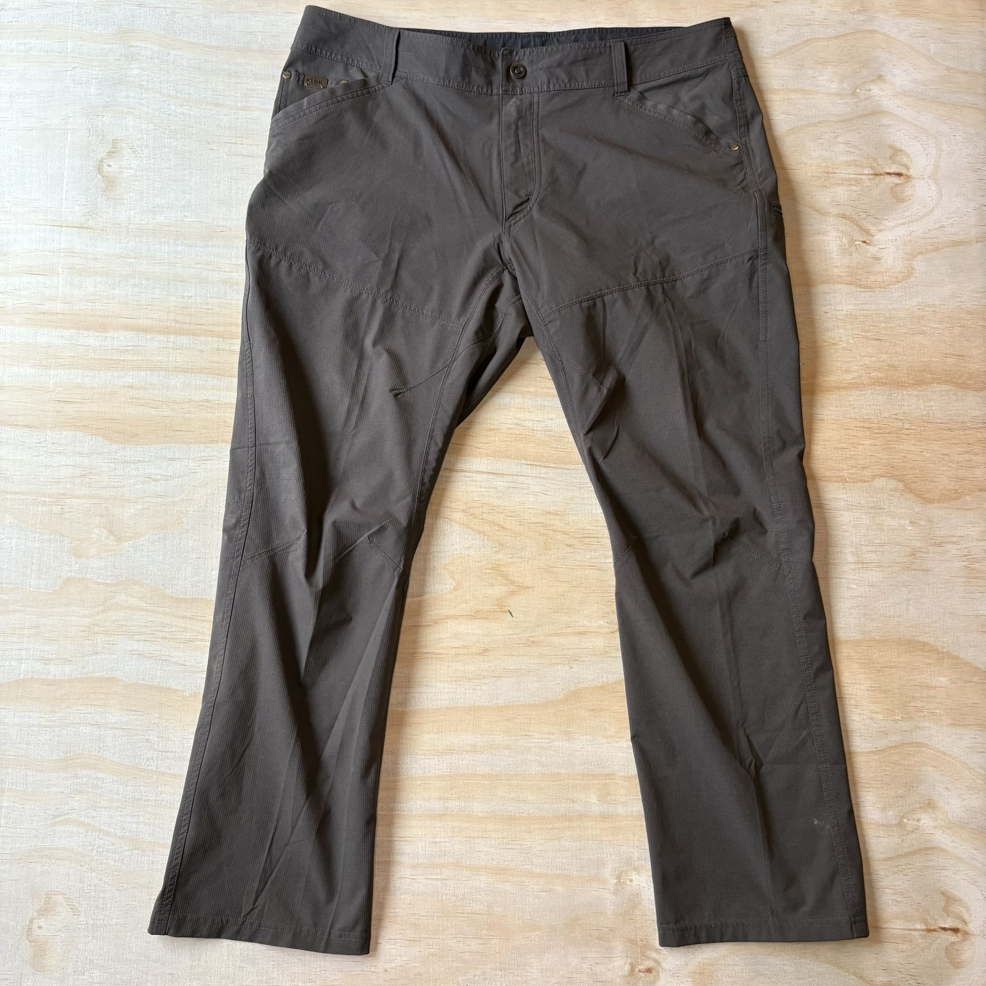 KUHL Men’s Hiking Pants Gray 40x30 Performance Outdoor Lightweight Stretch