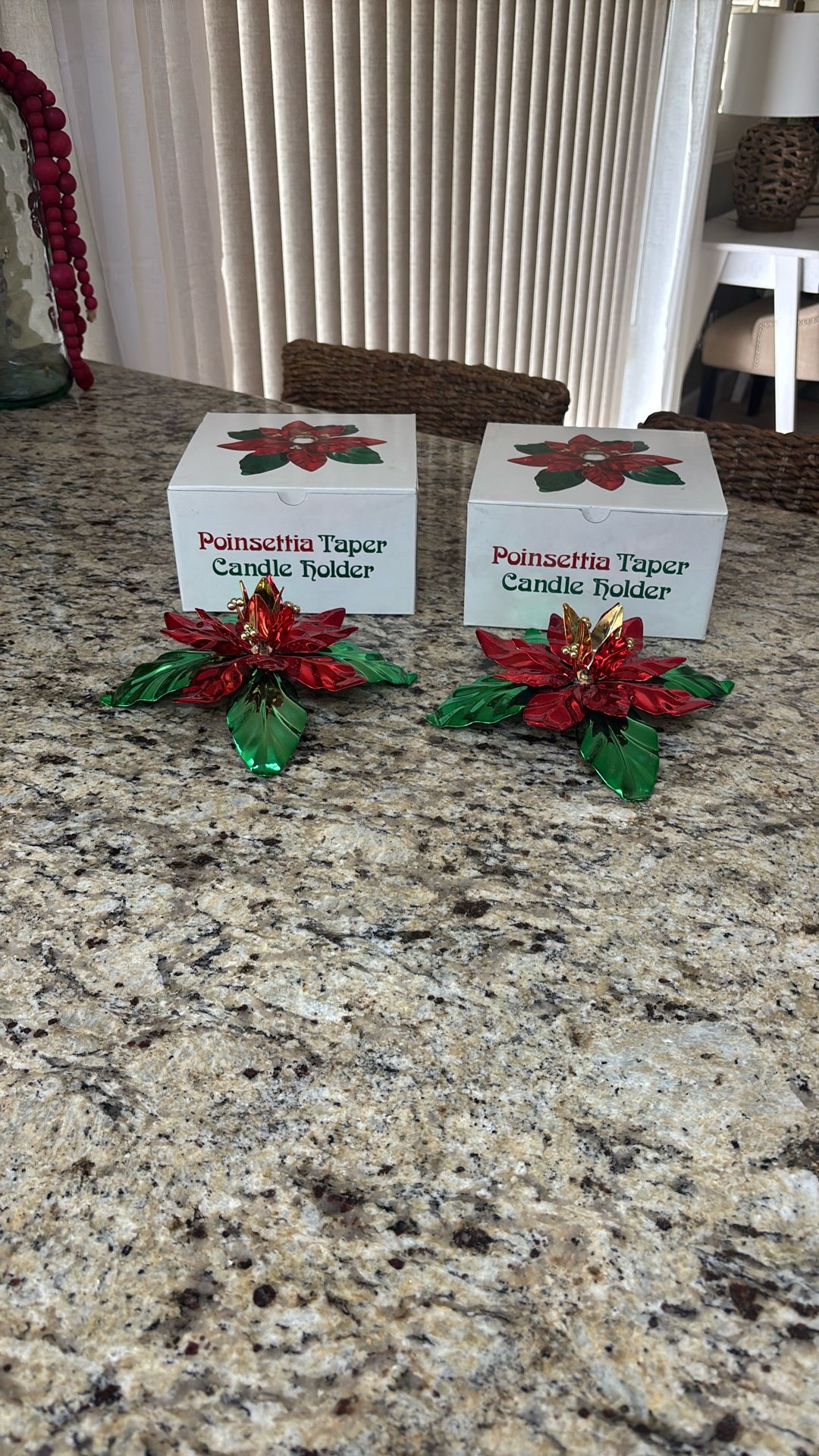 Christmas Candle Holders 