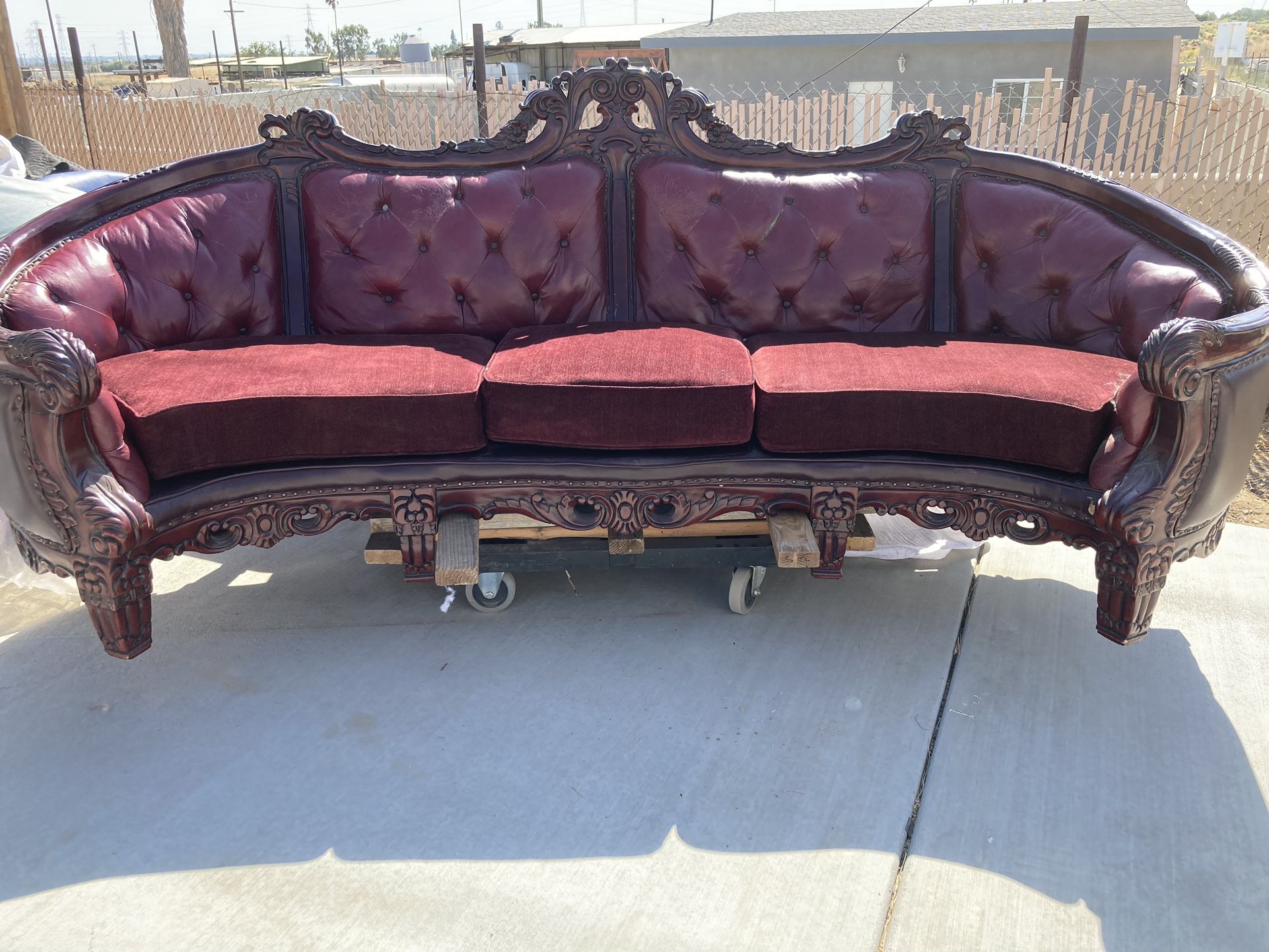 Old Red Couch