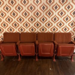 1920’s Movie Theater seats