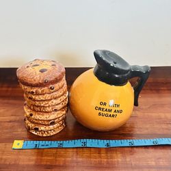 Salt and Pepper Shakers Set: Cookies and Cream