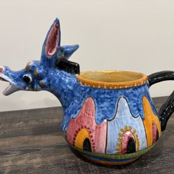 Italian Donkey Hand crafted ceramic by Vittorio Acabbo