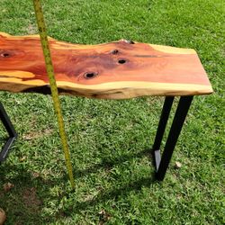 Cedar Slab Table