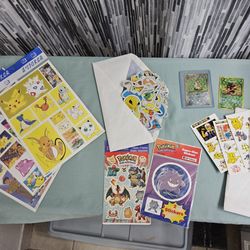 Pokemon  vending machine stickers