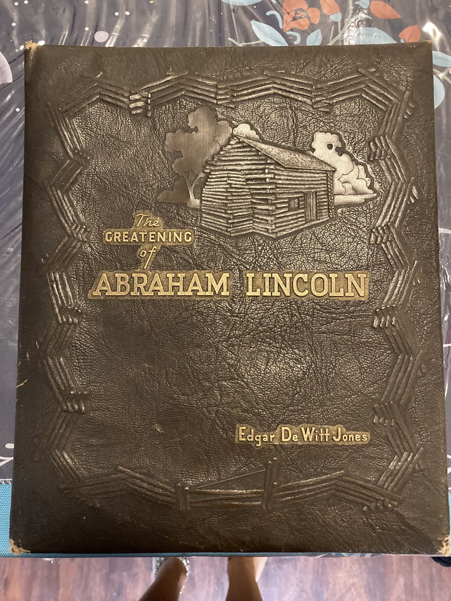 Civil War Book By Edgar Dewitt Jones