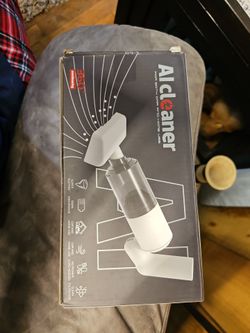 Portable hand held vacuum