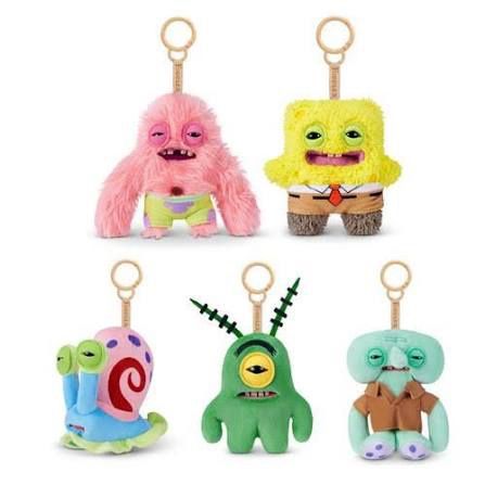Fuggler x SpongeBob Set Metal Key Ring