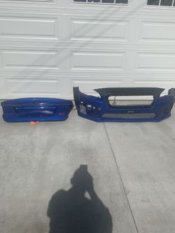 15-21 Subaru Sti Front Bumper And Trunk WRB