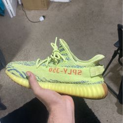 Frozen Yellow Yzy 350 