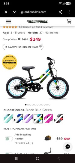 Guardian boys bike