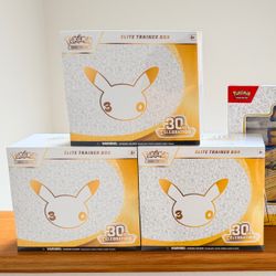 🔥30th Pokemon Elite Trainer Boxes (2 available)