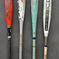 USSSA/USA Baseball Bats (Used)