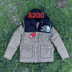 Gucci x North Face Puffer Jacket Designer