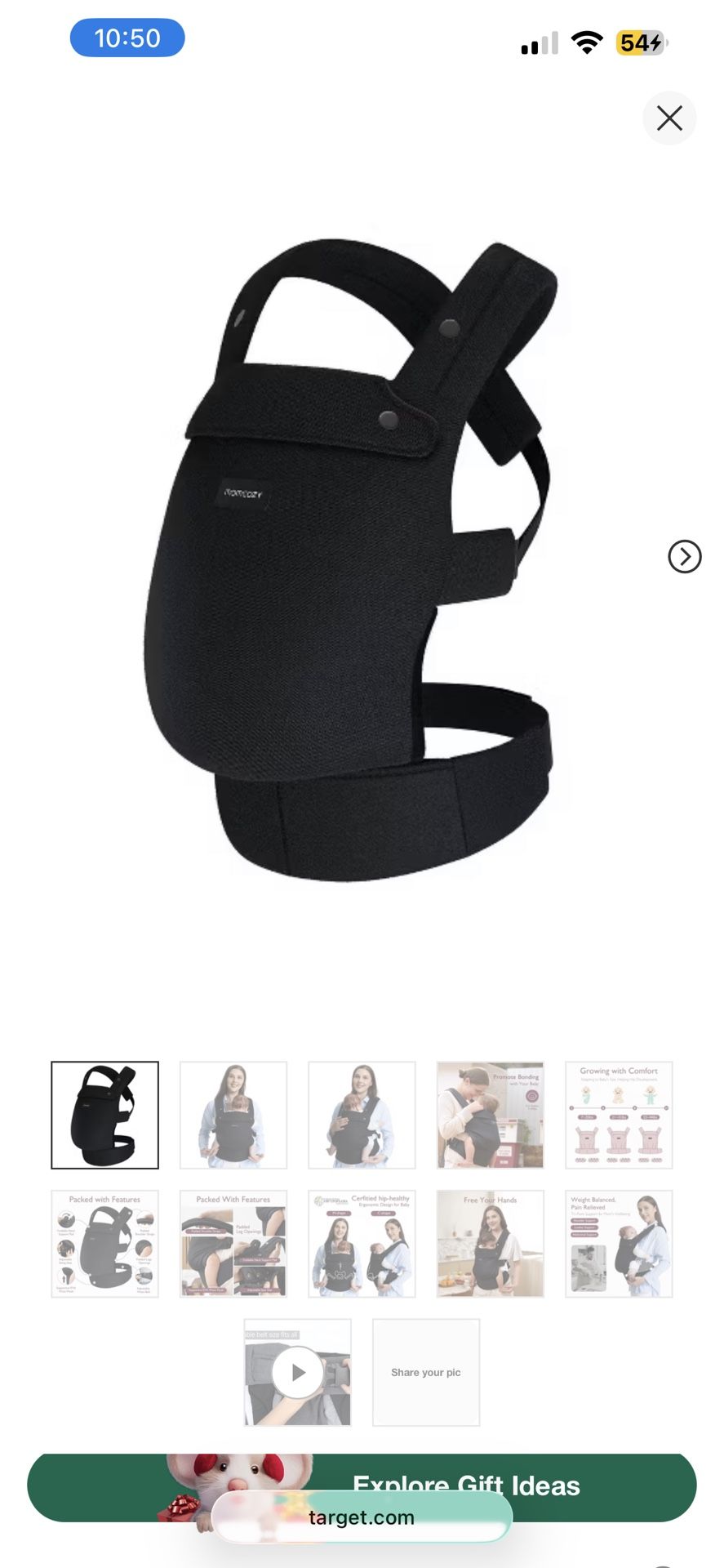 MomCozy Baby Carrier