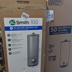 New 50 gal Gas Water Heater (includes installation)