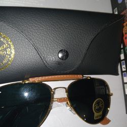 Rayban Double Bridge New W/Case 