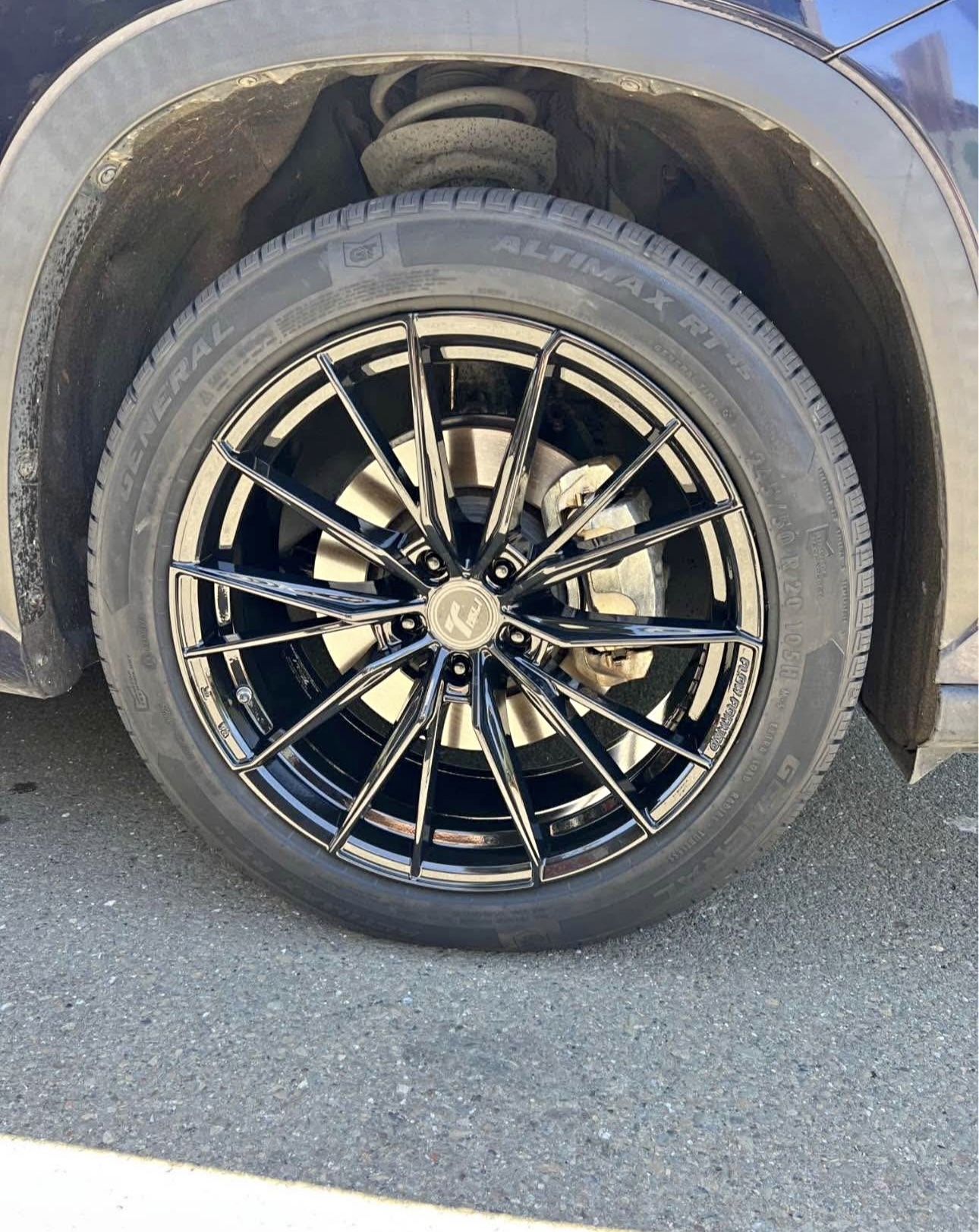 New Wheels & Tires Package Deal, 20" Wheels 245/50R20 General Altimax RT45 Tires WE FINANCE