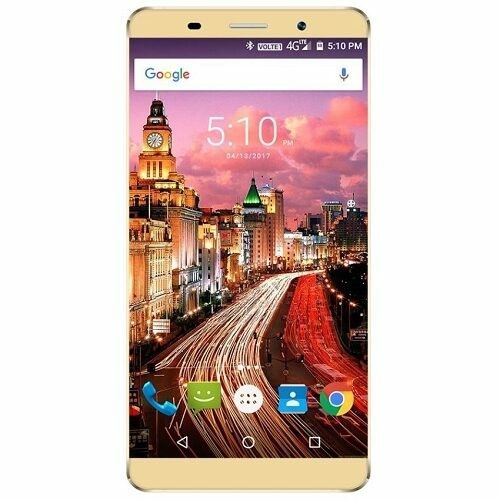 Maxwest Astro X55 LTE 5.5" Touch Quad-Core 1.25GHz 16GB Unlocked Quad Band GSM Dual-SIM Smartphone Android 6.0 (Gold)