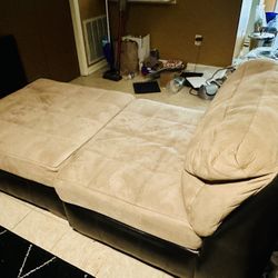 Like New Couch And Ottoman