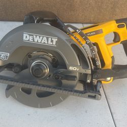 DEWALT FLEXVOLT 60V MAX Cordless Brushless 7-1/4 in. Wormdrive Style Circular Saw (Tool Only)