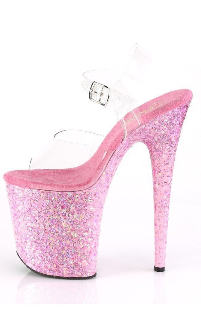 FLAMINGO PLEASERS DANCING STRIPPER HEELS