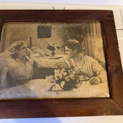 Vintage Movie photo James Cagney Grapefruit Scene From Public Enemy Framed No glass