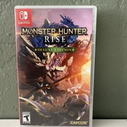 Monster Hunter Rise [Deluxe Edition] -Nintendo Switch