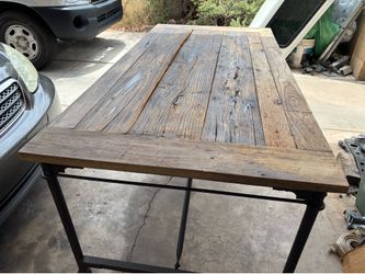 Rustic Dining Table from Restoration Hardware