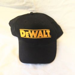 DEWALT CAP WITH STRAP